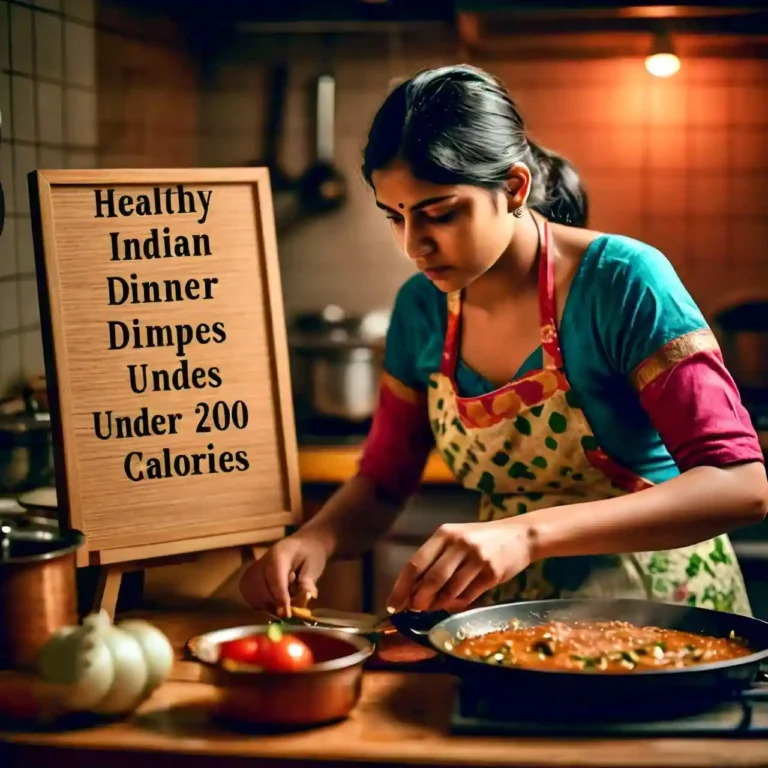 Healthy Indian Dinner Recipes Under 200 Calories