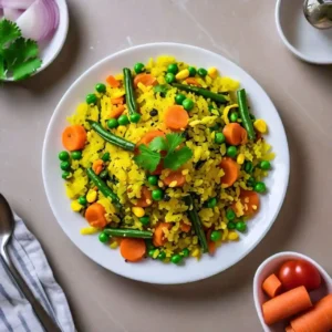 Vegetable Poha